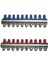 1" Kendinden Vanalı Kollektör 10 Ağızlı Set (Kırmızı - Mavi) 1
