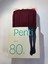 Pretty Knıt 80 Den Külotlu Çorap Bordo 9-10 Yaş 1