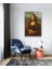 Mona Lisa Temperli Cam Duvar Tablosu 2