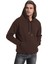Erkek Ultra Termal Kapüşonlu Sherpa Astarlı Kanguru Cepli Sweatshirt 3