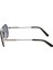 Sf 303SL 726 60 Erkek Aynalı Geometrik Koyu Yeşil Metal Güneş Gözlüğü 3