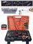 Profesyonel 121 Parça Mekanik Krom Çelik Premium Kalite 121 Parça Lokma Takımı 1/2-1/4-3/8 Full Set 1