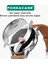 Huawei Watch Gt 2 46MM ile Uyumlu Önü Kapalı Ekran Korumalı Silikon Kılıf - FC010 5