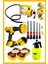 Hava Kompresörü Ilaçlama Detaylı Temizleme Fırçası Çizik Onarıcı Ped Full Set 1