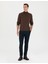 Erkek Lacivert Slim Fit Kanvas Pantolon 50278130-VR033 1