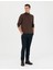 Erkek Lacivert Slim Fit Kanvas Pantolon 50278130-VR033 3