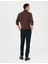 Erkek Lacivert Slim Fit Kanvas Pantolon 50278130-VR033 4