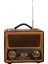 821BT Büyükboy Nostaljik Radyo, Usb+Tf Card Okuyuculu, Telefon Tutucuklu, Müzik Çalar 3