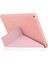 Apple iPad 10.2 8.nesil Kılıf Yatay ve Dikey Standlı Uyku Modlu Arka Soft Yumuşak Silikon Trifold Tablet Kılıfı (Model A2270,A2428,A2429,A2430) 4