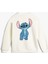 Stitch Sweatshirt Lisanslı Uzun Kollu Bisiklet Yaka Pamuklu Şardonlu 1