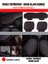 Toyota 3D 3lu Koltuk Minderi Siyah Kırmızı 4