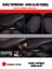 Opel Insıgnıa Sw Uyumlu 3lu Koltuk Minderi Ergo Siyah-Kırmızı 5