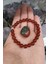 Akik Doğal Taş Bileklik 8 mm ( Kan Taşı Hediye ) ( Nazara Karşı Koruma ) Aa Kalite 1