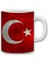 -Özel Türk Bayrağı Temalı Baskı Beyaz Kupa BK00001396 1