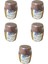 Muffin Kağıt Karton Altın Kahve Cupcake Kek Kalıbı Kapsülü Kabı - 25 Adetlik 5 Paket 1