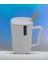 Mermer Tasarımlı Kapaklı Kaşıklı Sıcak Tutan Kupa Bardak Fincan Mug Mini Motivasyon Termos 330 Ml. 1