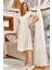 Cossybyaqua 24154 Brode Detaylı Hamile Lohusa Gecelik 1