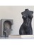 Beton Woman Torso Heykel - Biblo 3