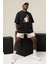 Arda Güler Baskılı Yüksek Kaliteli Unisex Oversize Siyah Tshirt 1