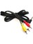 Uydu Alıcısı Av Kablo 3.5mm 3rca Uzun Jak 10 Adet 1