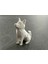 Low Poly Oturan Köpek Biblosu 1