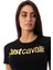 Just Cavalli Bisiklet Yaka Baskılı Siyah Kadın T-Shirt 75PAHT00 3