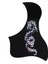Siyah Stil Gold Phoenix And Dragon Pattern Akustik Gitar Pickguard Pick Guard Sticke Yaylı Enstrümanlar Gitar Parçaları ve Aksesuarları (Yurt Dışından) 3