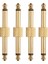 Düz Tip Stili 4 Adet Gitar Efekt Pedalları Konnektör Adaptörü Düz Z Tipi Ses Çoğaltıcı Müzik Enstrümanı Pedal Kurulu Aksesuarları Yeni (Yurt Dışından) 1