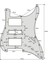 Yaşlı Inci 4 Katlı Stil Fleor 11 Delikli St Gitar Pickguard Hsh Pick Guard Elektro Gitar Parçaları Için Çizik Plakası (Yurt Dışından) 5