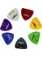 Sarı Stil 1 Parça Alice Gitar Pick Tutucu Plastik Plectrum Case Mediator Hızlı Depolama Kendinden Yapışkanlı Üçgen Şekil 7 Renk Için Seçenekler (Yurt Dışından) 2