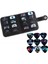 Bpj6 Stili 0.96MM Soach Vc Gitar Seçtikleri Resimleri Rastgele Seçtikleri + Siyah Seçtikleri Çanta Paket Tutucu Bas Gitar Parçası ve Aksesuarları Aracı (Yurt Dışından) 1