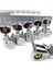 Silver 3R3L Style 1 Takım 6 Sıralı Vidasız Kilitleme Elektro Gitar Makinesi Kafaları Akort Aletleri Kilit Dize Ayar Mandalları Krom Gümüş (Yurt Dışından) 1
