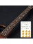 Çapraz Stil Gitar Klavye Çıkartmaları Gitar Aksesuarları Aracı Çapraz Kakma Çıkartmaları Elektrikli Akustik Gitar Bas Ukulele Için Ultrathin Sticker (Yurt Dışından) 4