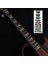 No.6 Tarzı 22 Stilleri Ultra Ince Çapraz Kakma Çıkartmaları Klavye Etiketi Müzik Enstrümanı Süslemeleri Elektrik Akustik Gitar Bas Parçaları (Yurt Dışından) 1