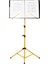 Sarı Stil Katlanabilir Notalar Tripod Standı Tutacağı Hafif ve Suya Dayanıklı Keman Piyano Gitar Müzik Performansı Için Taşıma Çantası (Yurt Dışından) 1