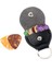 Siyah Stil Pu Deri Anahtarlık Gitar Plectrums Tutucu Çanta Kılıfı Witks Plectrum Case Çanta Anahtarlık Şekli Gitar Aksesuarları (Yurt Dışından) 1