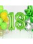 8 Rakam Açık Yeşil Folyo Balon 32-34" Inc 82 cm 3