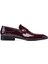 Bordo Klasik Loafer Kösele Erkek Ayakkabı -68853- 1