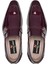 Bordo Klasik Loafer Kösele Erkek Ayakkabı -68853- 3