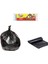 Büyük Boy Çöp Poşeti 65X80 cm 50 Lt 10'lu Rulo 5 Paket Siyah 2