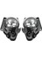 1 Çift Araba Ön Tampon Sis Farları Montaj Sürüş Lambası Sis Lambası Braketi ile Vw Bora Jetta Mk6 2008-2015 (Yurt Dışından) 1
