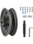 Pro/pro2 8.5 Inç Elektrikli Scooter Bölünmüş Tekerlek Göbeği Alüminyum Alaşımlı Arka Tekerlek Jantları Katı Lastik Scooter, Siyah (Yurt Dışından) 1