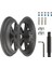 Pro/pro2 8.5 Inç Elektrikli Scooter Bölünmüş Tekerlek Göbeği Alüminyum Alaşımlı Arka Tekerlek Jantları Katı Lastik Scooter, Kırmızı (Yurt Dışından) 5