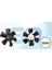 Fan Motoru Davlumbazsız (280 Mm-3 Fıs-6 Kanat) Vw Caddy Golf 1 2 [165959455AM] 1