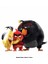 Angry Birds Ütü ile Yapışan Tekstil Dtf Baskı 1