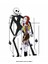 Ölü Gelin Corpse Bride Ütü ile Yapışan Tekstil Dtf Baskı 1