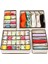 Kırmızı Stil Underwear Bra Organizer Multi-Size Foldable Storage Boxes Closet Drawer Divider Clothes Socks Box Organizer Home Organization (Yurt Dışından) 4