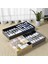 HAKI-33X33X9CM Stili 24 Izgaralar Dolap Çekmece Organizatör Dolap Depolama Organizador Kutusu Iç Çamaşırı Çorap Bölücü Kravatlar Çorap Yurt Için Saklama Kutusu (Yurt Dışından) 2