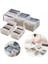 32X17X12CM Stili 1 Adet Kot Elbise Bölücü Saklama Kutusu Dolap Çekmece Organizatörleri Yeniden Kullanılabilir Kalın Pantolon Kazak Iç Çamaşırı Çorap Örgü Ayırma Kutuları (Yurt Dışından) 4