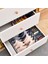 1-GRI-14X32X12CM Stili Iç Giyim Depolama Organizatör Ayrılmış Çorap Şort Sütyen Saklama Kutuları Yurt Klozet Organizatör Çekmece Yıkanabilir (Yurt Dışından) 4
